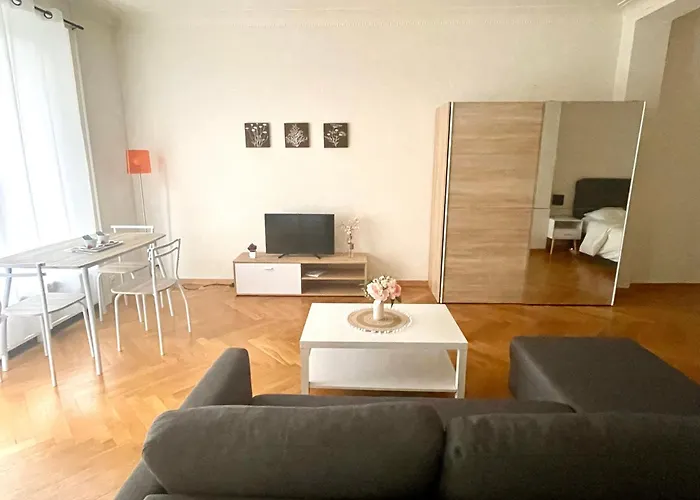 Fully Furnished Down Town- 5 Minutes From Train Station Apartment *